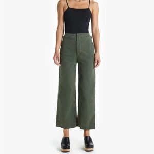 MOTHER The Cinch Greaser Killing Time Green Pants Size‎ 27